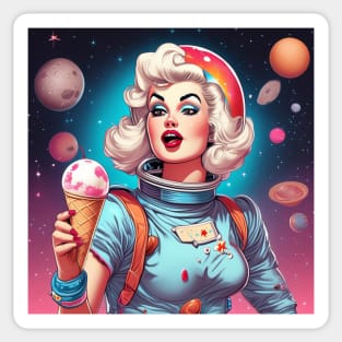 Galactic Sweetheart Sticker